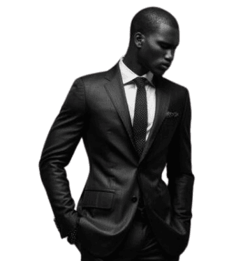 Real Nigga in black suit